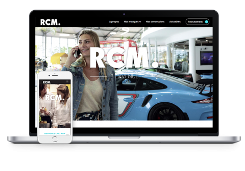 Site internet RCM responsive