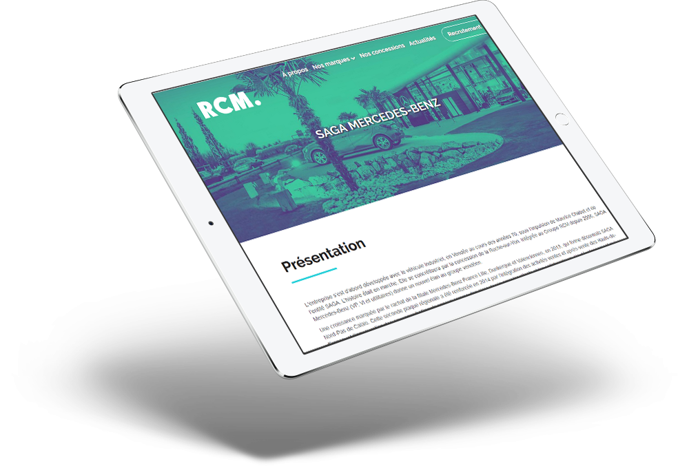 Site RCM Tablette